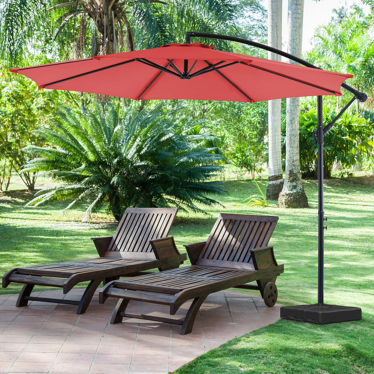 120-Inch Cantilever Patio Umbrella - Image 8