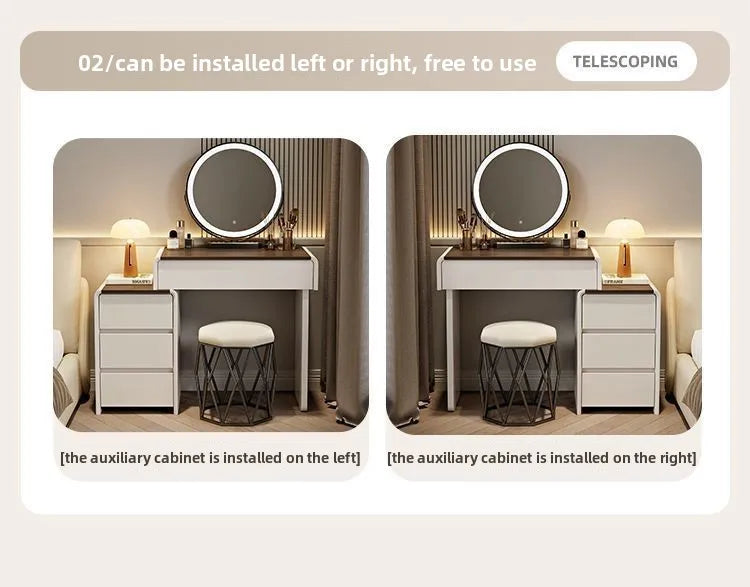 Dressing Table with LED Mirror - Image 5