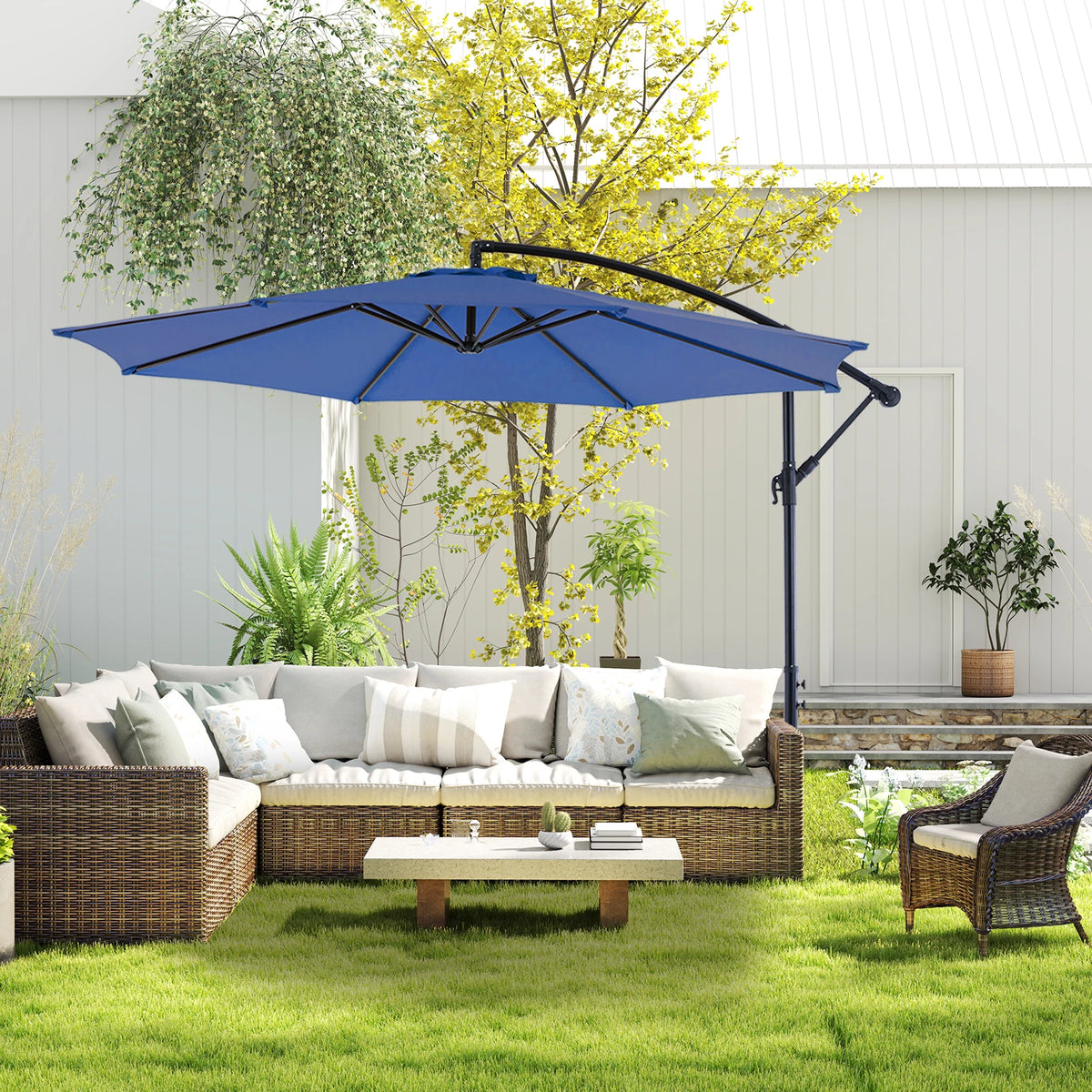 120-Inch Cantilever Patio Umbrella - Image 2