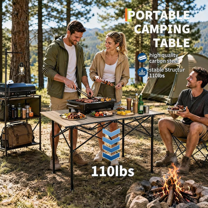 47-Inch Folding Camping Table - Image 5