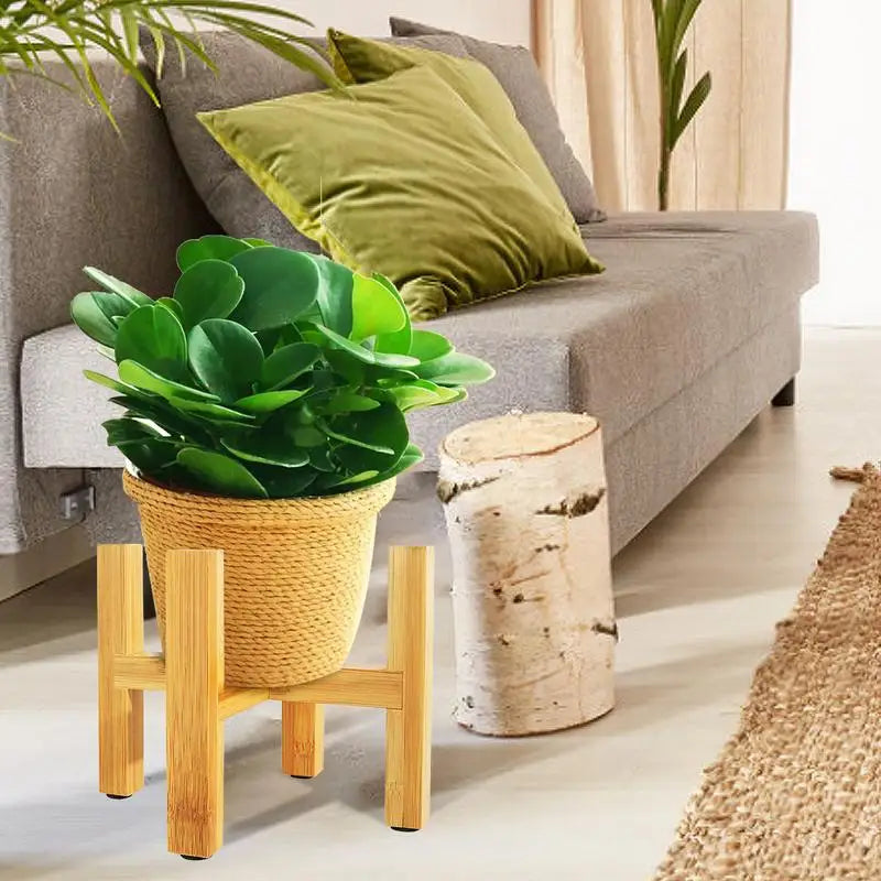 Bamboo Plant Stand - Image 3