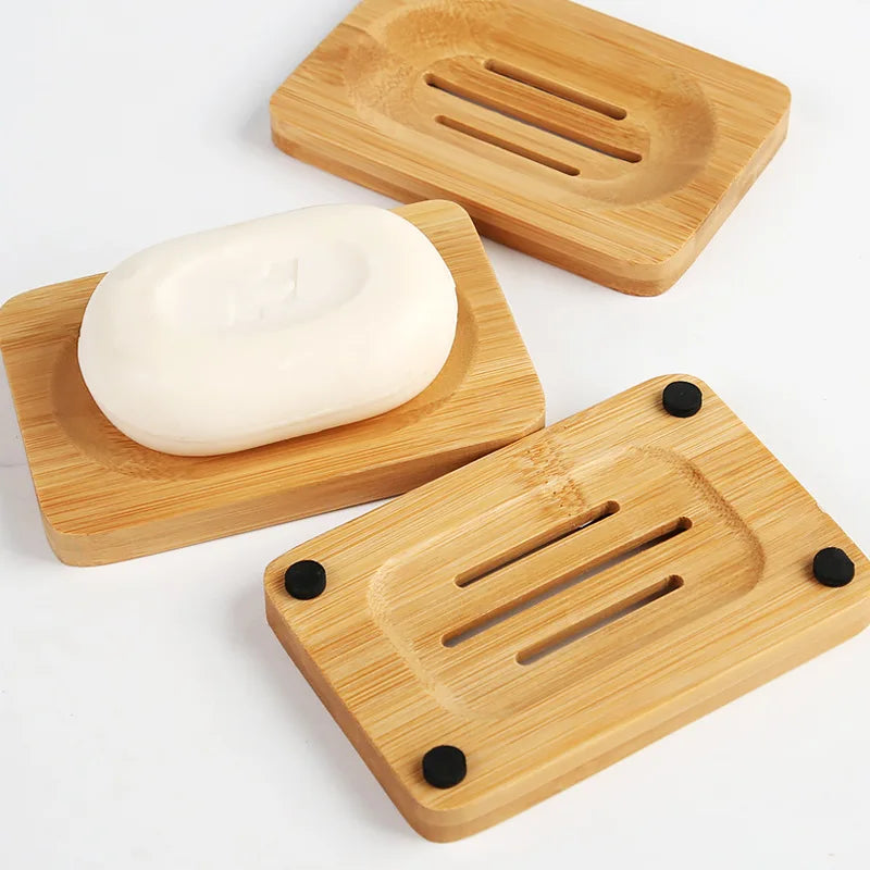 Bamboo Soap Dish - Image 1