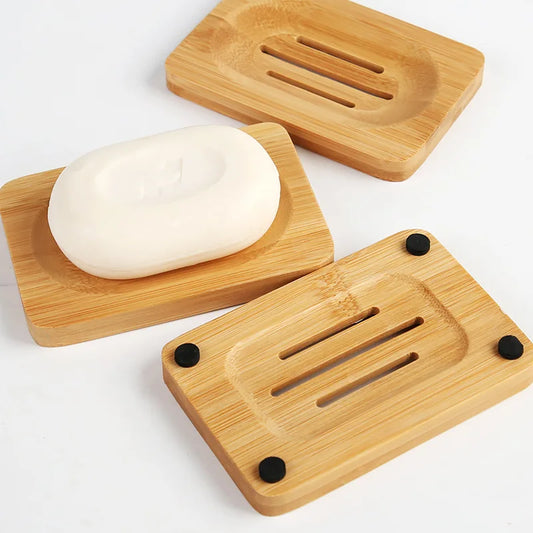 Bamboo Soap Dish - Image 1