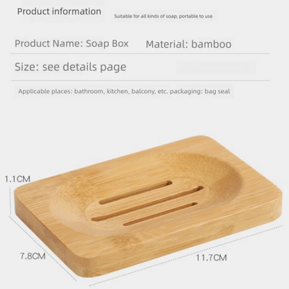 Bamboo Soap Dish - Image 4