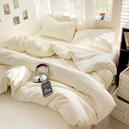 Cotton Duvet Cover and Sheet Set, 4 Pieces - Image 9