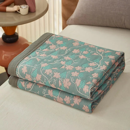 Cotton Jacquard Gauze Blanket - Image 3