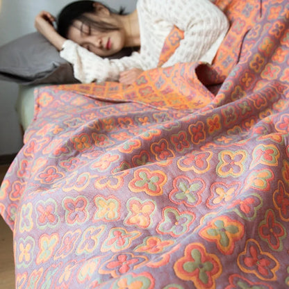 Cotton Jacquard Gauze Blanket - Image 10