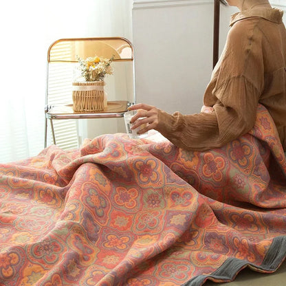 Cotton Jacquard Gauze Blanket - Image 11