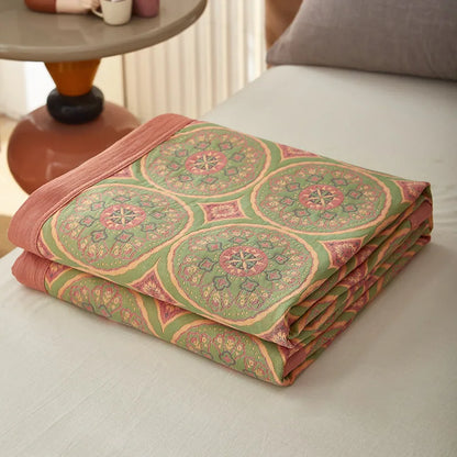 Cotton Jacquard Gauze Blanket - Image 12