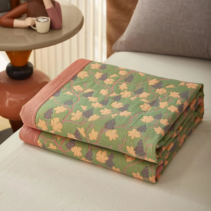 Cotton Jacquard Gauze Blanket - Image 18
