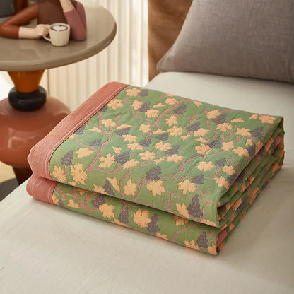 Cotton Jacquard Gauze Blanket - Image 18