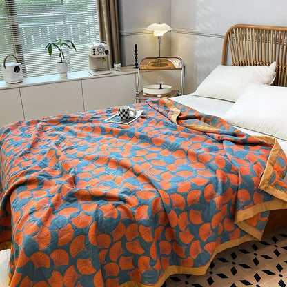 Cotton Jacquard Gauze Blanket - Image 22
