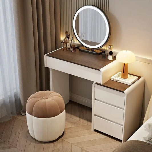 Dressing Table with LED Mirror - Image 1