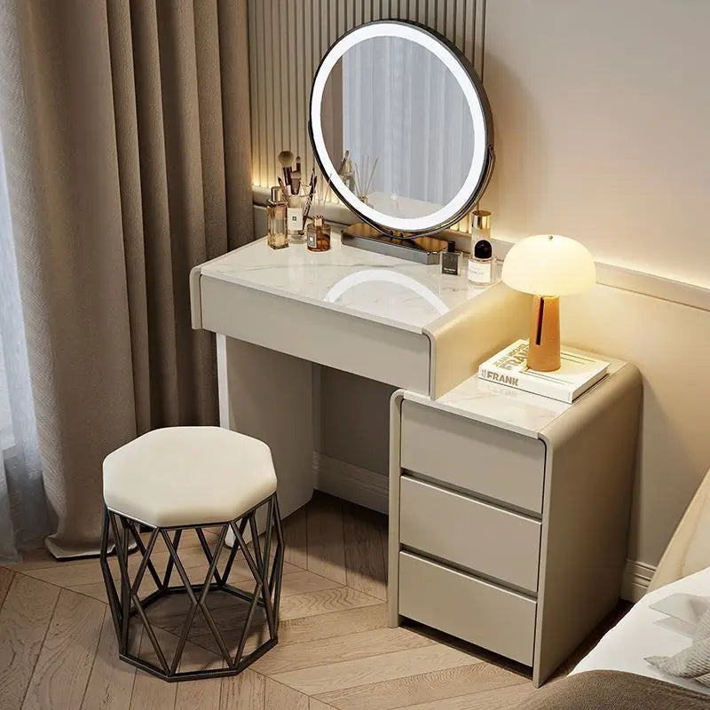 Dressing Table with LED Mirror - Image 3