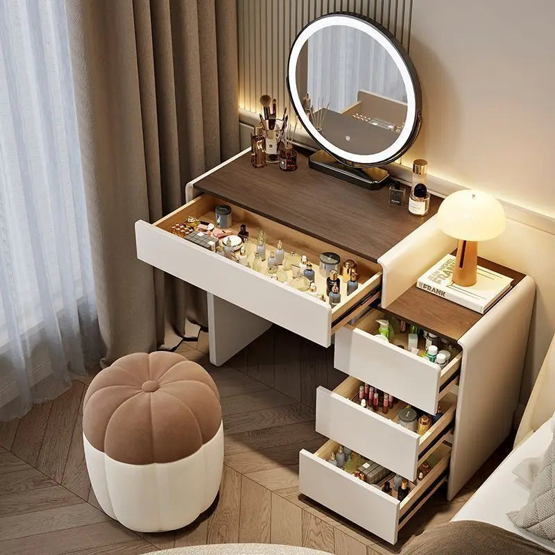 Dressing Table with LED Mirror - Image 4