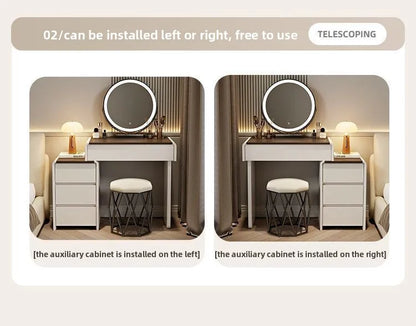 Dressing Table with LED Mirror - Image 5