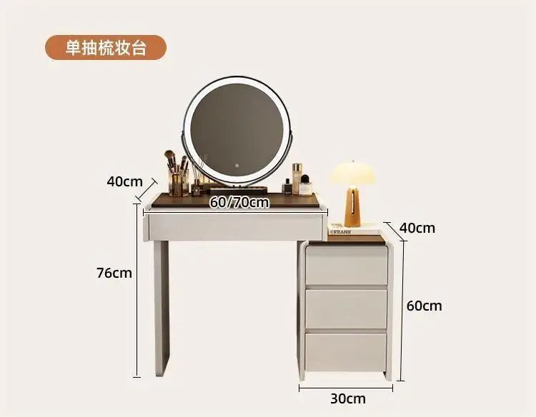 Dressing Table with LED Mirror - Image 6
