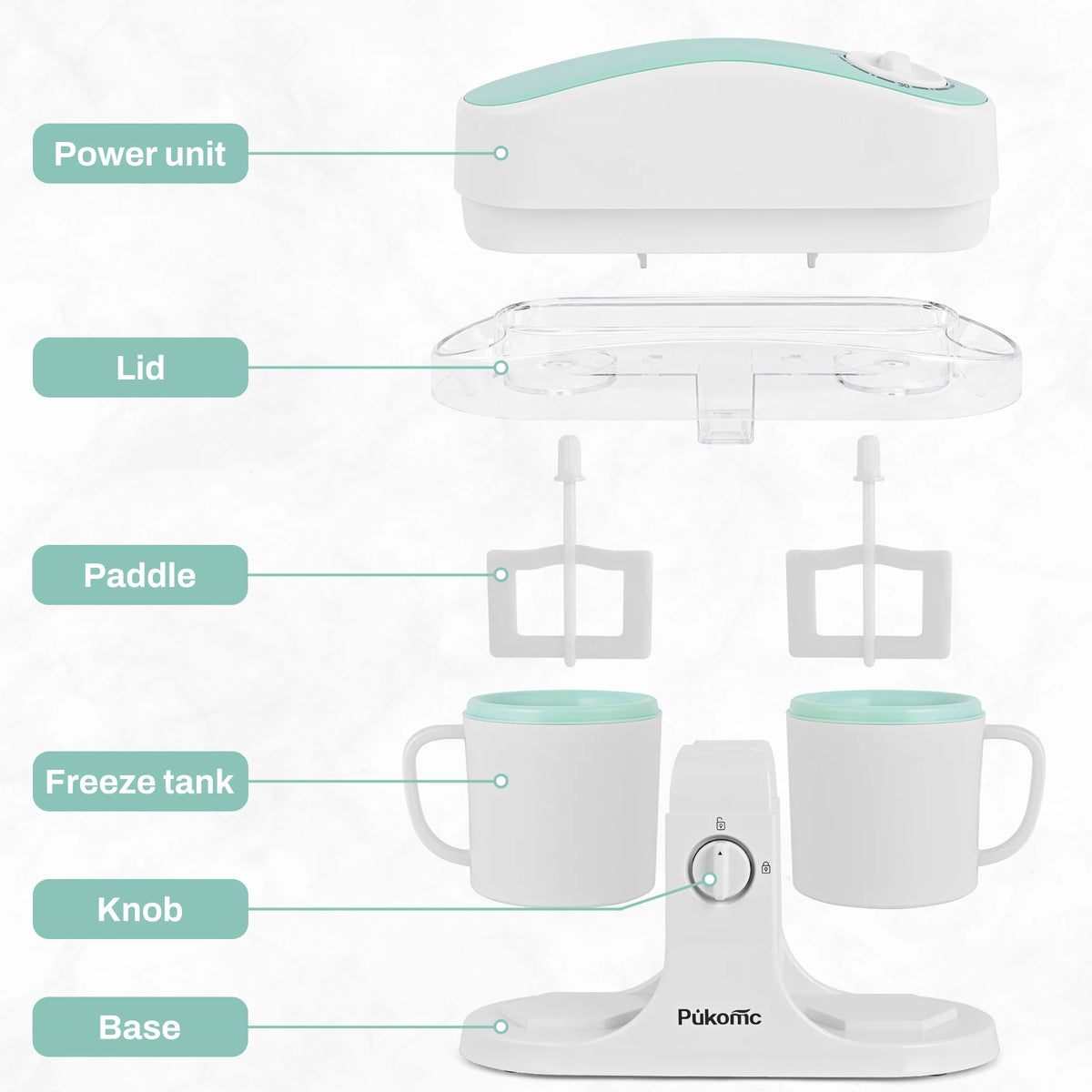 Dual-Cup Ice Cream and Popsicle Maker - Image 5