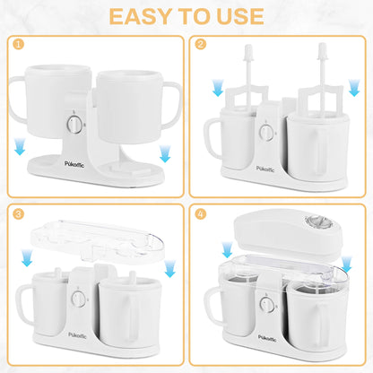 Dual-Cup Ice Cream and Popsicle Maker - Image 6