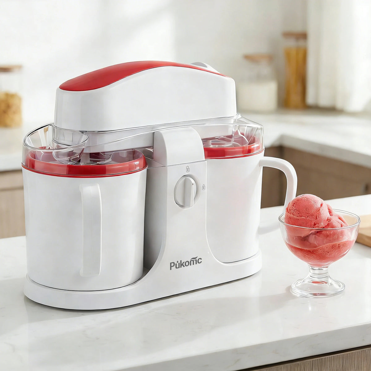 Dual-Cup Ice Cream and Popsicle Maker - Image 9