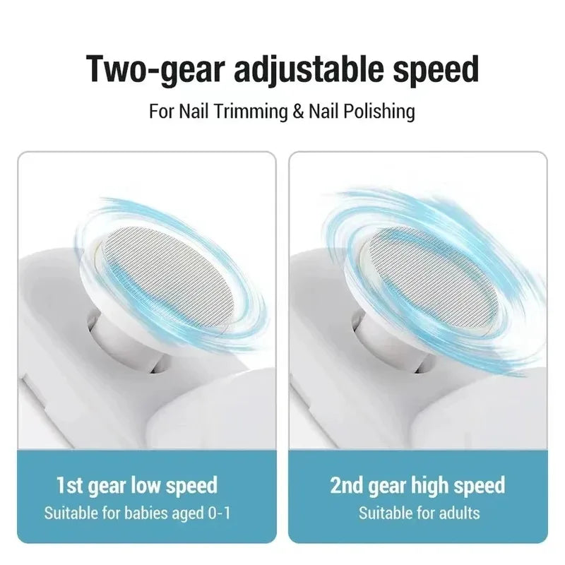 Electric Nail Clipper and Polisher - Image 2