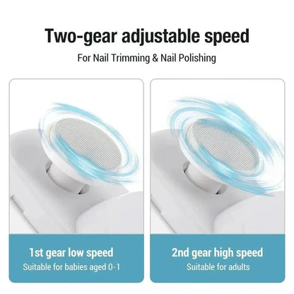 Electric Nail Clipper and Polisher - Image 2