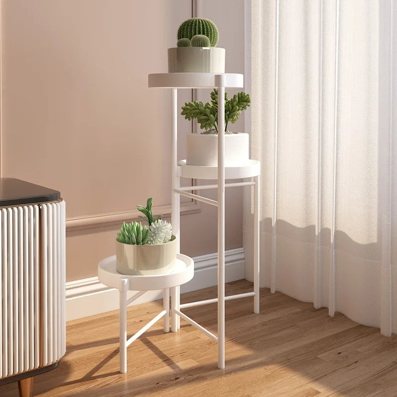 Folding Metal Plant Stand - Image 2