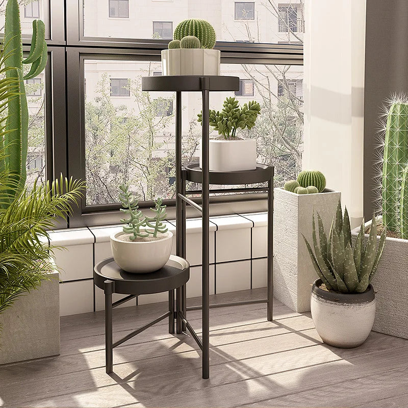 Folding Metal Plant Stand - Image 4