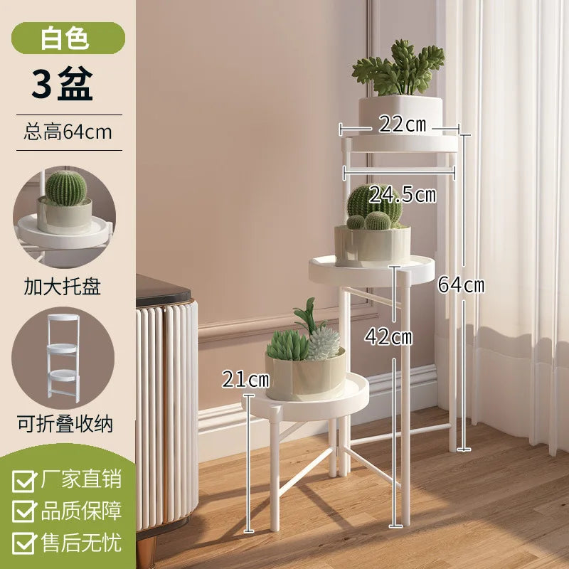 Folding Metal Plant Stand - Image 6
