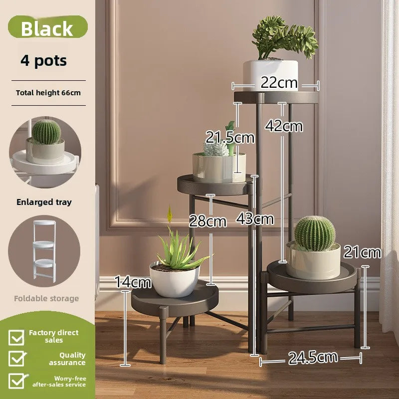 Folding Metal Plant Stand - Image 10