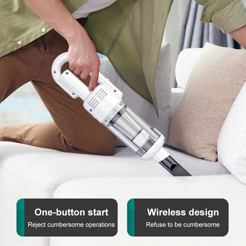 Handheld Vacuum Cleaner with Reusable Filter - Image 3