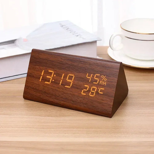LED Alarm Clock with Temperature Display - Image 1