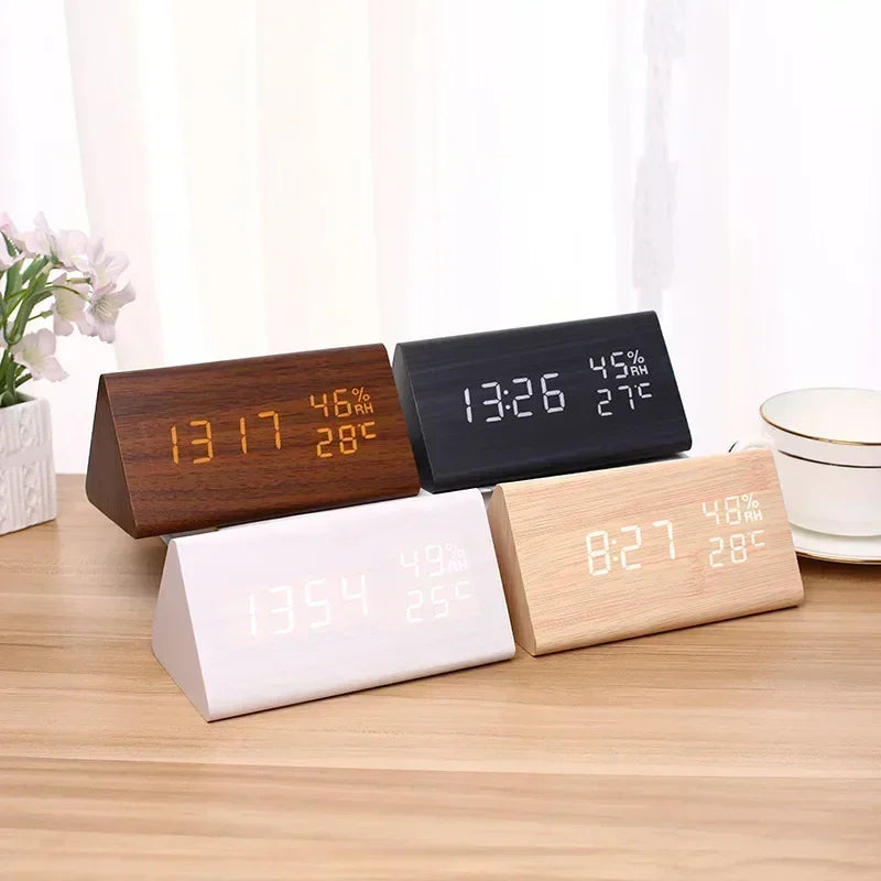 LED Alarm Clock with Temperature Display - Image 3