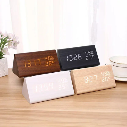 LED Alarm Clock with Temperature Display - Image 3