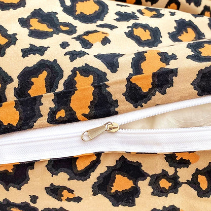 Leopard-Pattern Duvet Cover Set, 3 Pieces - Image 6