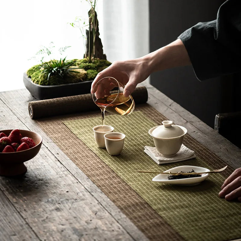 Linen Tea Table Runner - Image 2