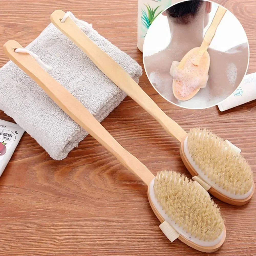 Long-Handle Bath Brush - Image 2