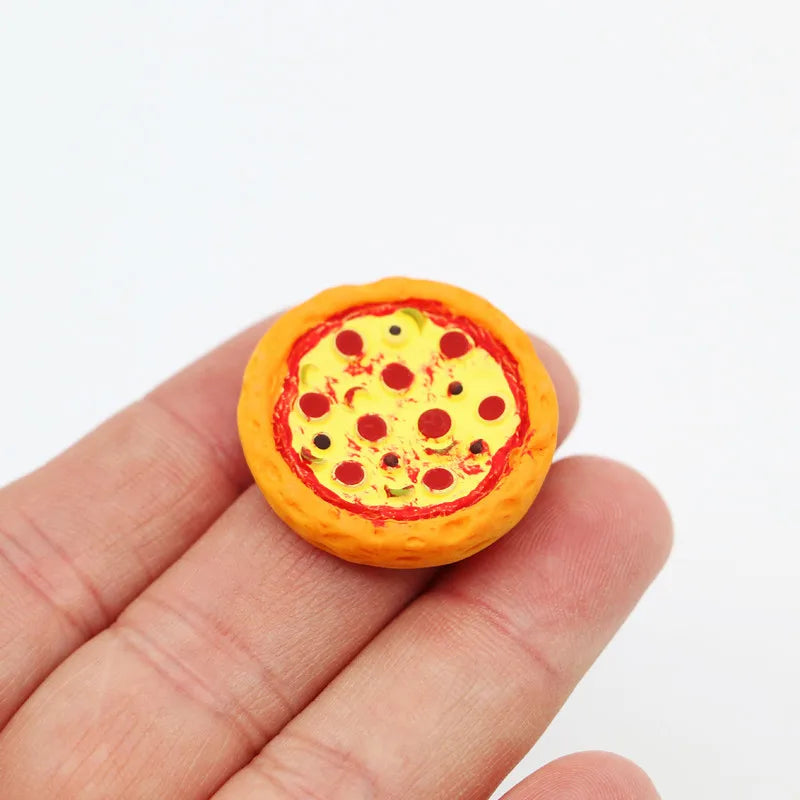 Miniature Pizza Model with Box - Image 3