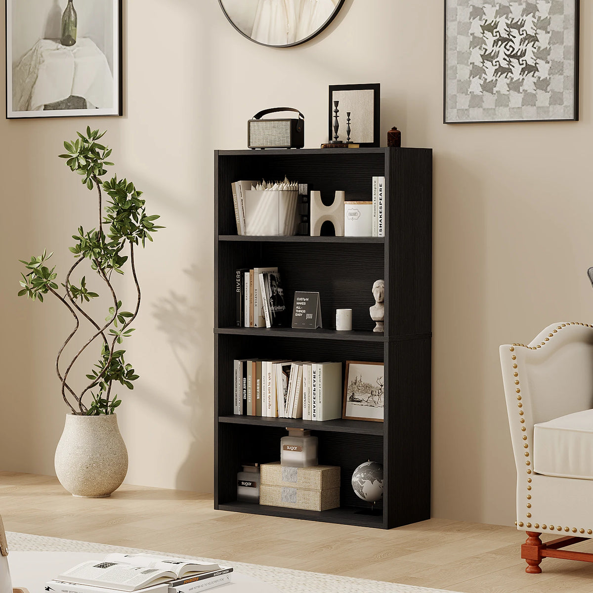 Open Storage Bookcase - Image 1