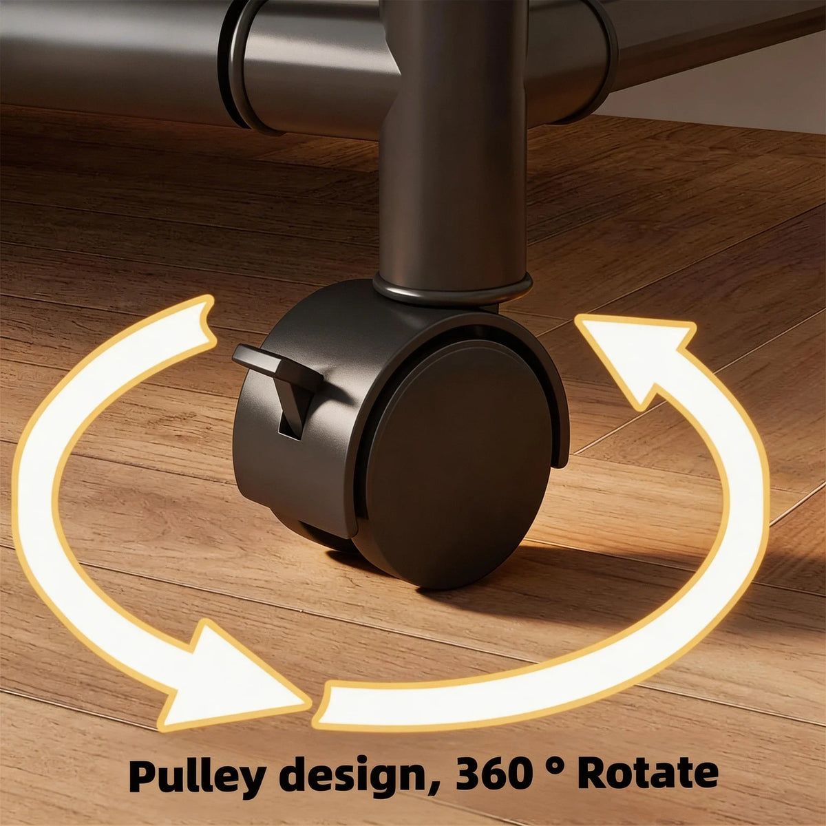 Rolling Metal Garment Rack - Image 4