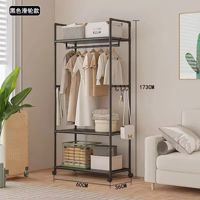 Rolling Metal Garment Rack - Image 6