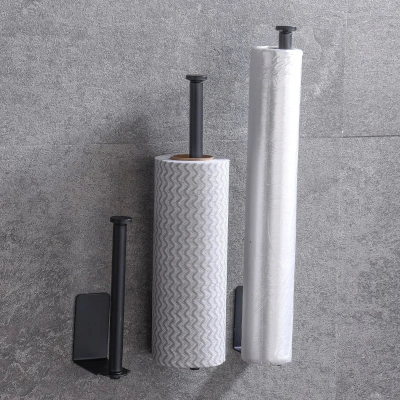 Self-Adhesive Stainless Steel Roll Holder - Image 2