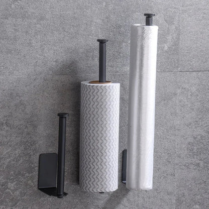 Self-Adhesive Stainless Steel Roll Holder - Image 2