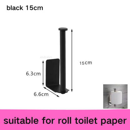 Self-Adhesive Stainless Steel Roll Holder - Image 8