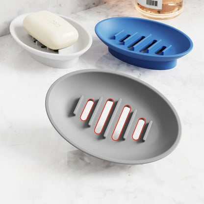Silicone Draining Soap Dish - Image 2