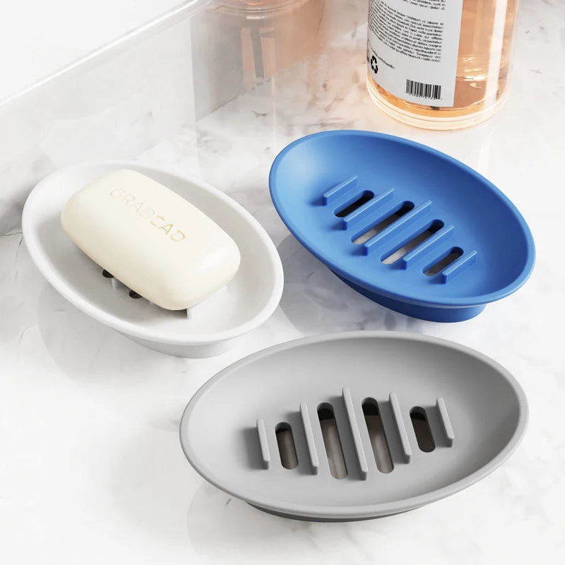 Silicone Draining Soap Dish - Image 4