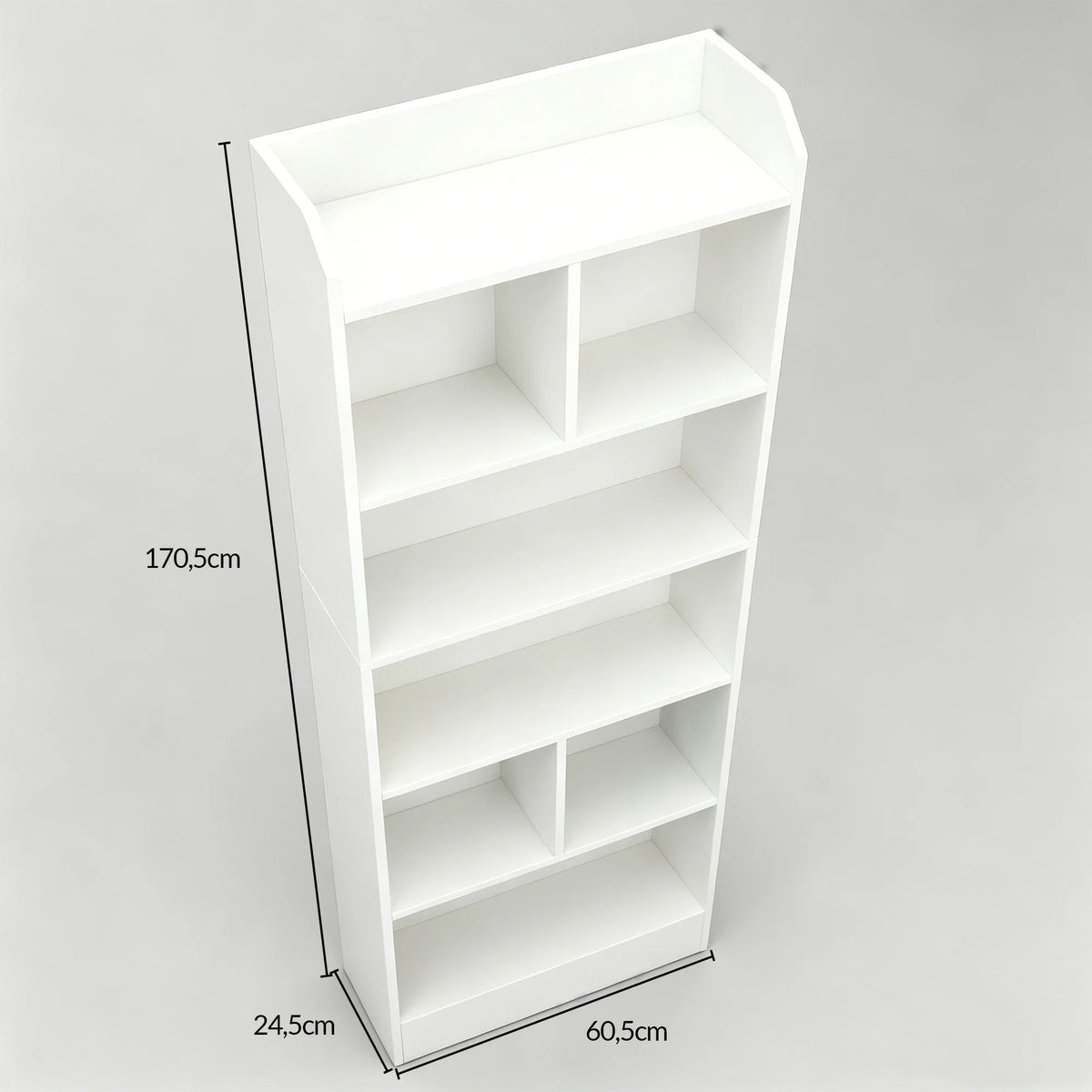 Six-Compartment Bookcase - Image 5