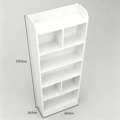 Six-Compartment Bookcase - Image 5
