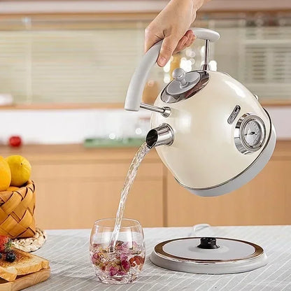 Stainless Steel Kettle with Thermometer - Image 4