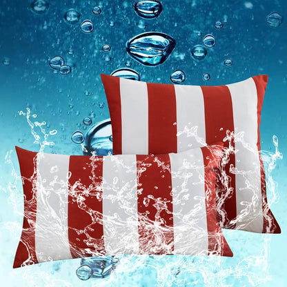 Striped Throw Pillow Cover - Image 4